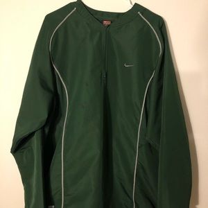 thrifted green pullover